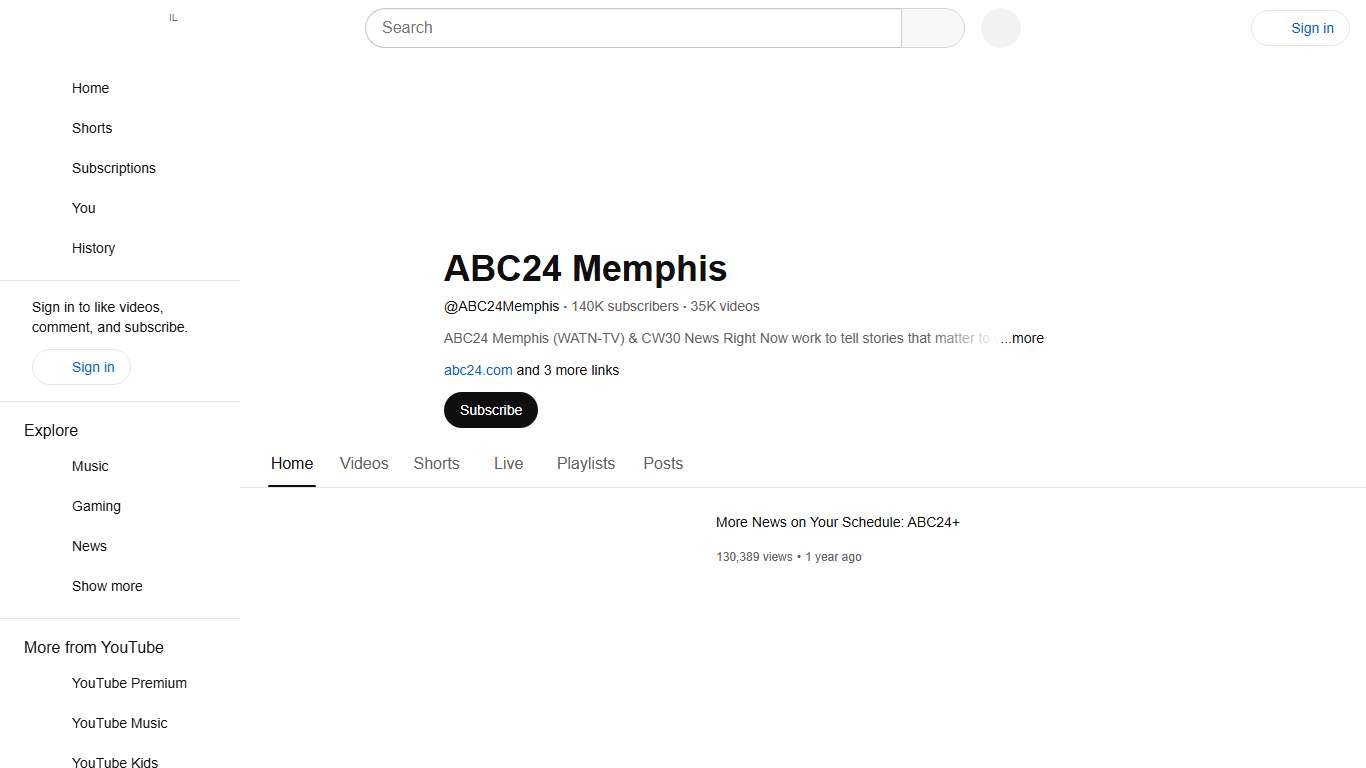 ABC24 Memphis - YouTube